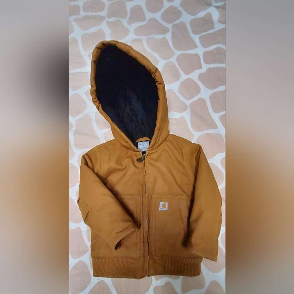 Carhartt Hooded Jacket Toddler size 2